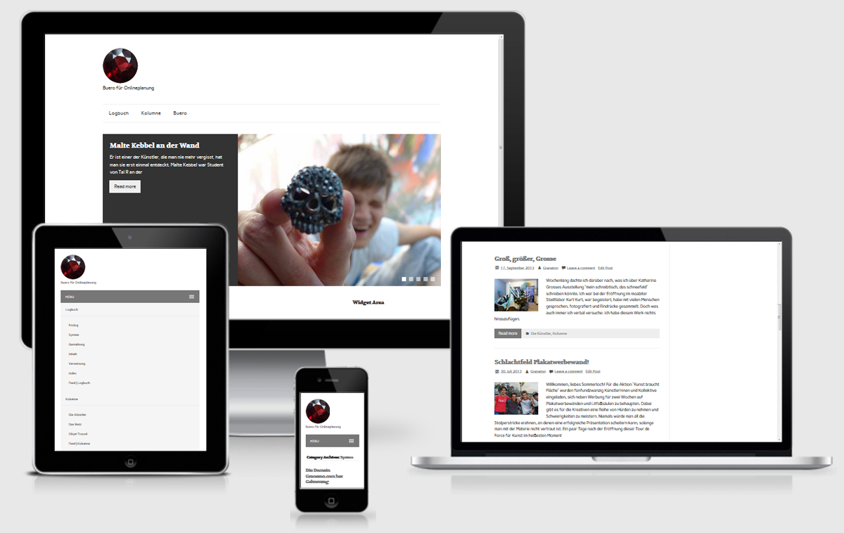 ZeeFlow WordPress responsive Theme