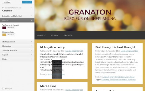 Celebrate Responsive WordPress Theme